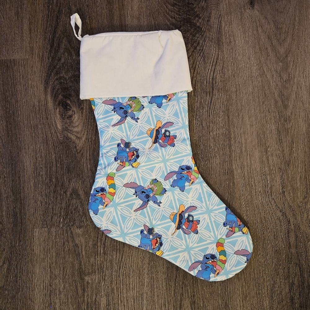 Handmade Lilo & Stitch Stocking